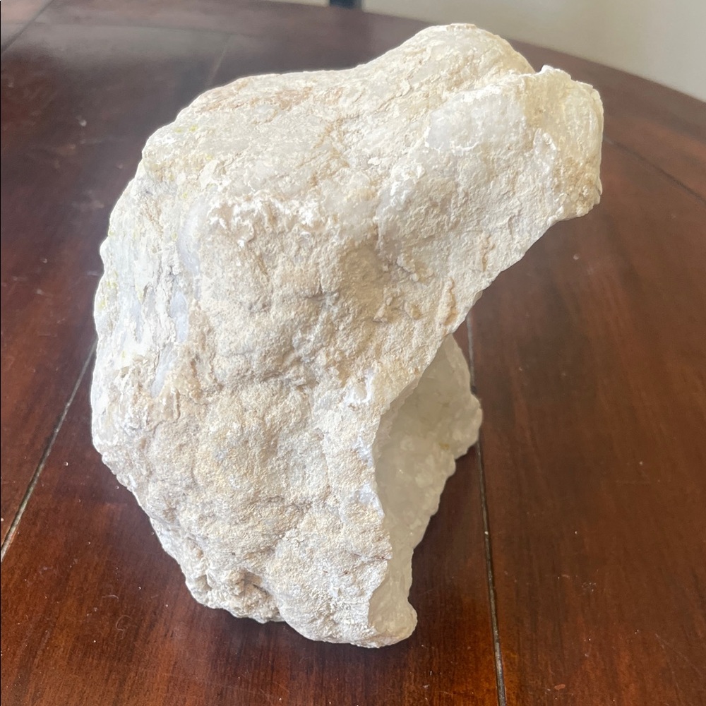 Natural White Geode Crystal - Picture 6 of 9